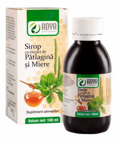 PRODUSE - Sirop Cu Extract De Patlagina Si Miere X 100ML
