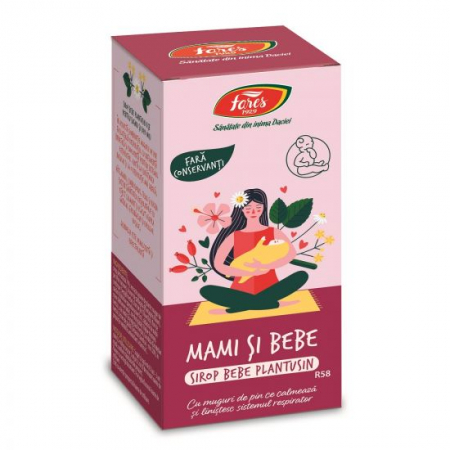PRODUSE - Mami si Bebe Plantusin Sirop (R58), 100 ML
