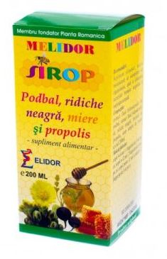 Sirop Podbal cu Ridiche Neagra Miere si Propolis, 200 ml [1]