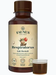 Vitamine si suplimente - Sirop Respiratorus Copii Gat Fericit 200 ml