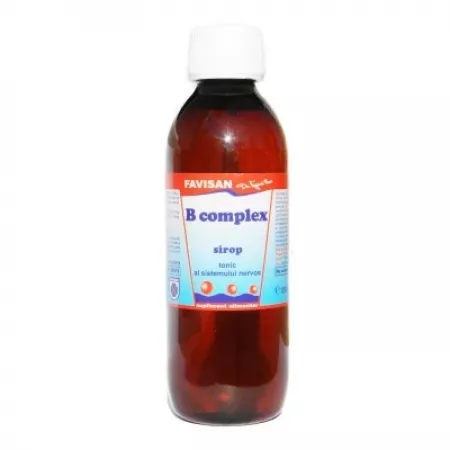 Sucuri si Siropuri Naturale - Sirop tonic B-Complex 250 ml Favisan