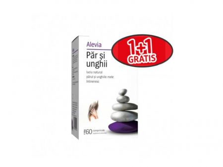 Oferte și reduceri - Par si unghii, 60 comprimate, pachet 1+1 gratis