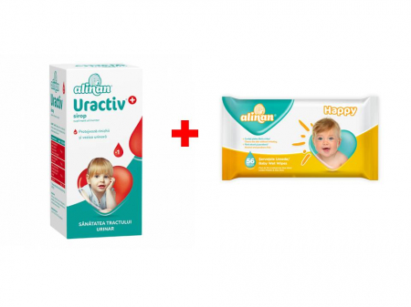 Altele - Alinan Uractiv sirop, 150 ml + Servetele umede cadou