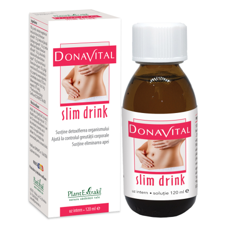Slabire si control greutate - Slim Drink X 120ML - PlantExtrakt