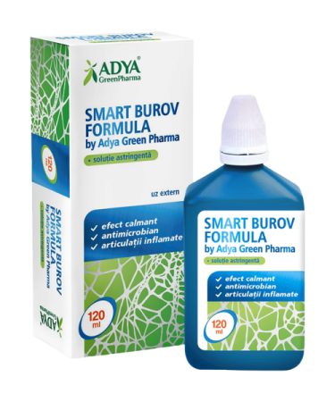 Vitamine Si Suplimente - Smart Burov Formula 120 ml, ADYA GREEN