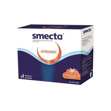Afectiuni Digestive - Smecta Adulti Si Copii, 18 Plicuri