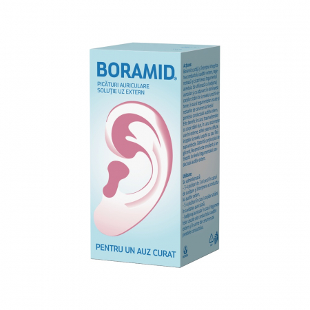 PRODUSE - Boramid picaturi auriculare solutie, 10 ml