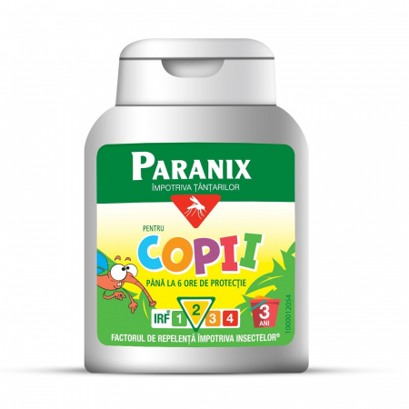 PRODUSE - Paranix Soluție împotriva țânțarilor pentru copii, 125 ml