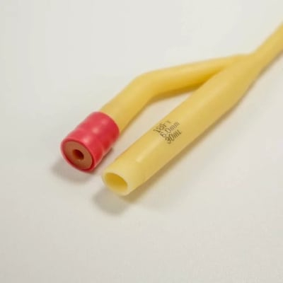 Antiseptici urinari - Sondă Foley din silicon cu 2 căi CH 18 Demotek