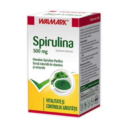 Altele - W-Spirulină 500Mg X 100 Tablete
