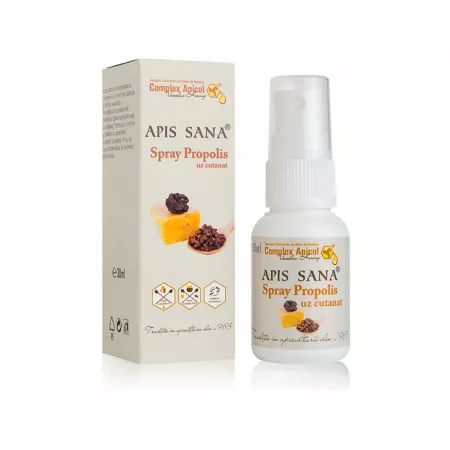 Produse Apicole - Spray Propolis Apis Sana 30 ml, COMPLEX APICOL