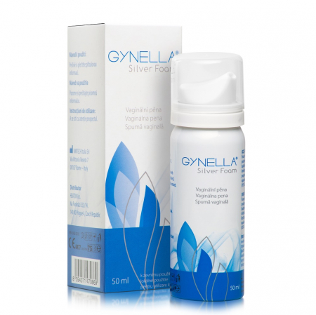 PRODUSE - Gynella Silver Foam Spuma pentru igiena intima, 50 ml