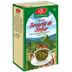 Produse autohtone - Ceai Stejar scoarta (D140), 50 g