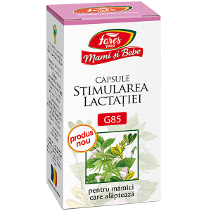 Circulatie periferica deficitara - Stimularea lactatiei, G85, capsule