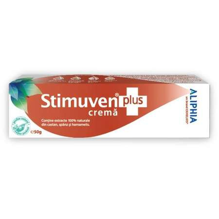 Circulatie periferica deficitara - Aliphia Stimuven plus crema, 50 g