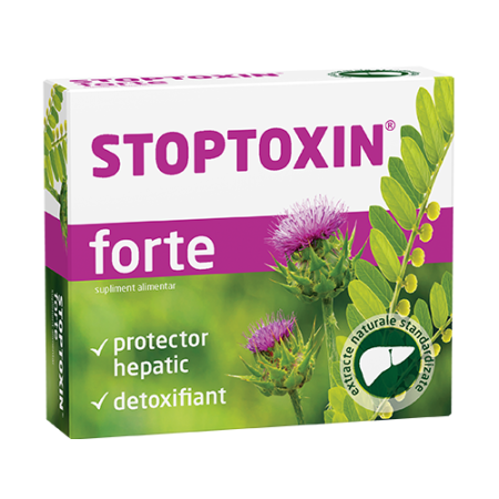 Ingrijire Fata - Stoptoxin Forte 30 capsule Fiterman Pharma