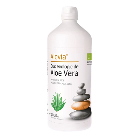 Sucuri si Siropuri Naturale - Suc Ecologic de Aloe Vera 1000 ml Alevia