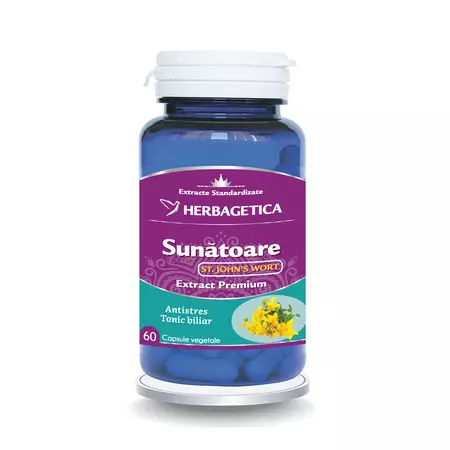 Multivitamine si minerale adulti - Sunătoare Herbagetica 60 capsule