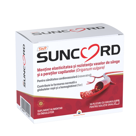 Sistemul Respirator - Suncord X 30Plicuri - Sun Wave