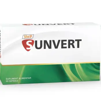 Vitamine Si Suplimente - Sunvert, 30 comprimate filmate, Sun Wave Pharma
