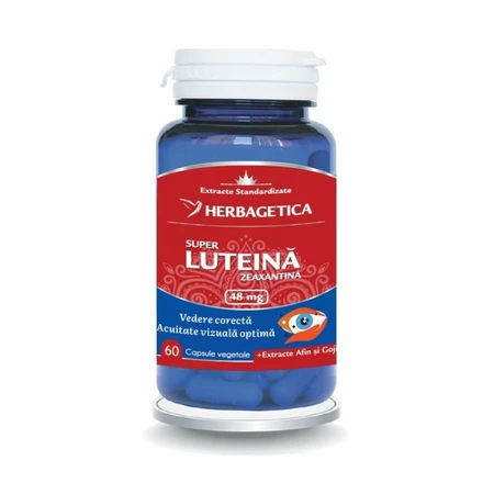 Altele - Super Luteina Zeaxantina 48 Mg , 60 Capsule