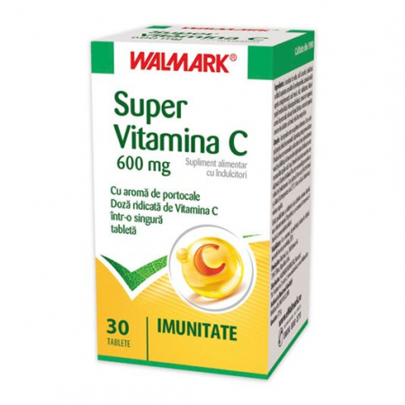 Imunitate - W-Super Vitamina C 600Mg X 30 Tablete
