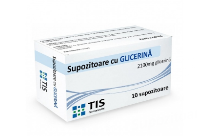 PRODUSE - Supozitoare Glicerina Adulti X 10 Bucati
