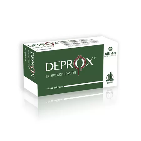 Vitamine Si Suplimente - Supozitoare Deprox 10 bucăți, ALTHEA LIFE SCIENCE