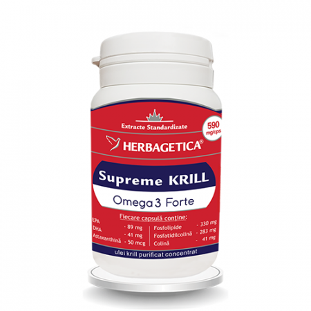 PRODUSE - Supreme Krill Omega 3, 60 capsule