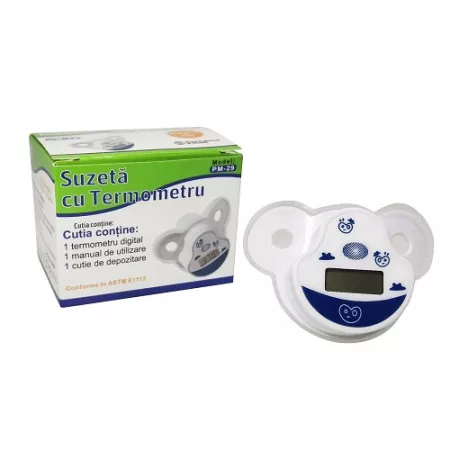 PRODUSE - Suzeta cu termometru PM29 , 1 bucata
