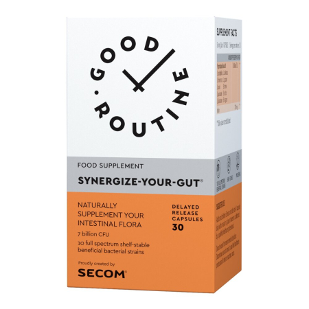 Vitamine Si Suplimente - Synergize Your Gut Good Routine 30 capsule Secom