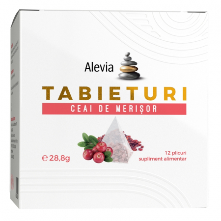 Altele - Tabieturi Ceai de merisor, 12 plicuri