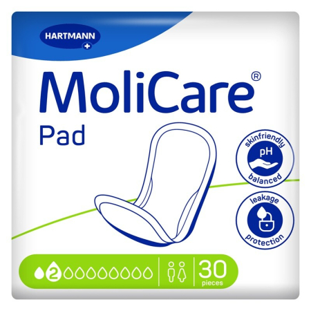 Vitamine Si Suplimente - Tampoane Incontinenta MoliCare Pad 4 Picaturi X 30Buc - Hart