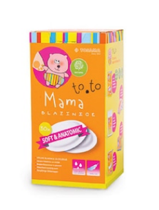 PRODUSE - Tampoane pentru san din fibre naturale TO.TO, 30 bucati