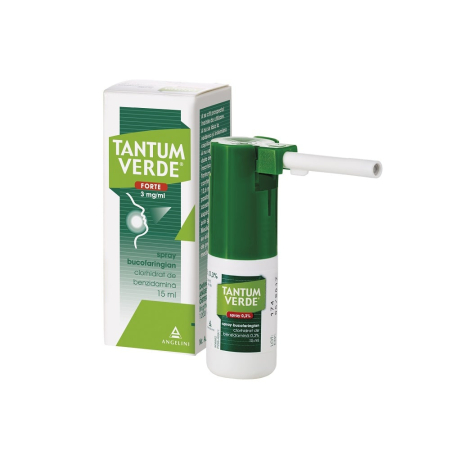 Sistemul Respirator - Tantum Verde Forte 3 Mg/Ml Spray Bucofaringian, 15 Ml