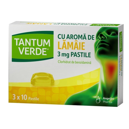 Tantum Verde Portocale+Miere 3Mg X 20Pastile [12]