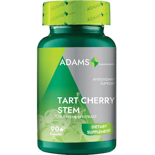 Imunitate adulti - Tart Cherry Stem 500 mg, 90 capsule Adams Vision