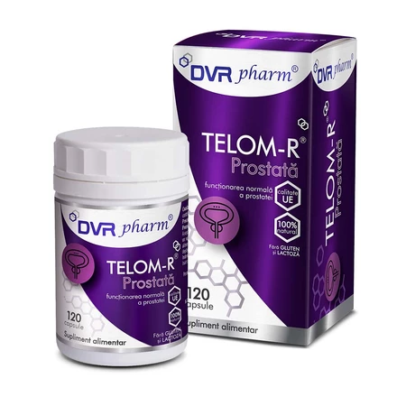 Fertilitate barbati - Telom-R Prostata 120 capsule DVR PHARM