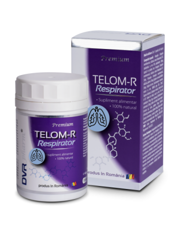 Sistemul Respirator - Telom R Respirator 120 capsule, DVR PHARM
