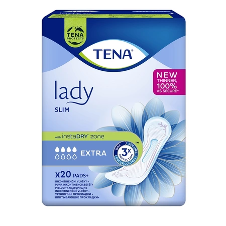 Incontinență urinară - Tena Absorbante Lady Slim Extra, 20 bucati