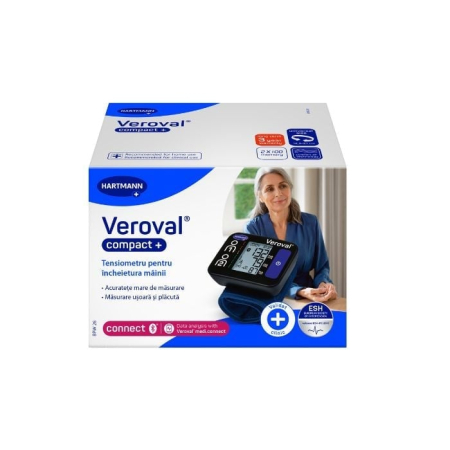 Bandaje si Fese Elastice - Tensiometru Incheietura Mainii Veroval Compact+ - Hartmann