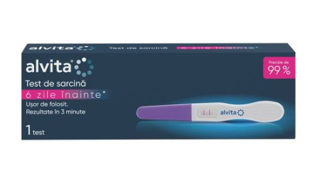  Teste rapide si diagnostic - Test Sarcina Alvita