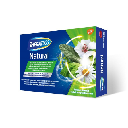 Indulcitori si Zahar - Theratuss Natural X 16Cpr.Supt