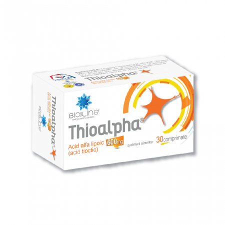 Circulatie periferica deficitara - Thioalpha 600 mg - antioxidant si energizant