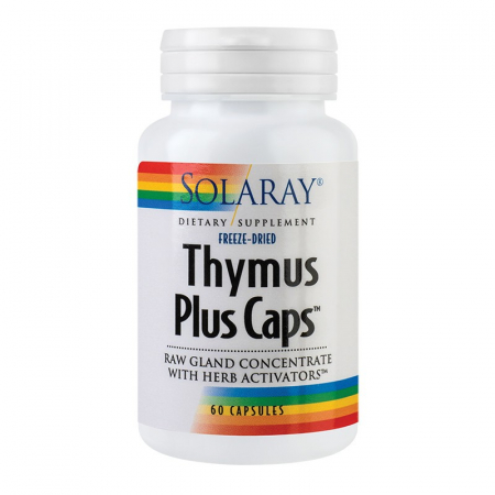 Imunitate - Thymus Plus Caps Solaray, 60 capsule,