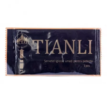 PRODUSE - Tianli Servetel Igienic Umed Pentru Potenta X 1 Bucata
