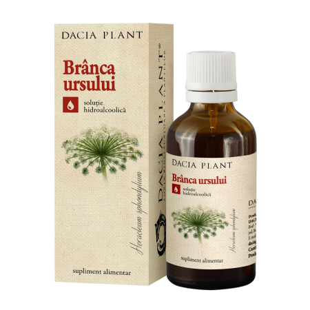 Tincturi - Tinctură de Branca Ursului 50 ml Dacia Plant