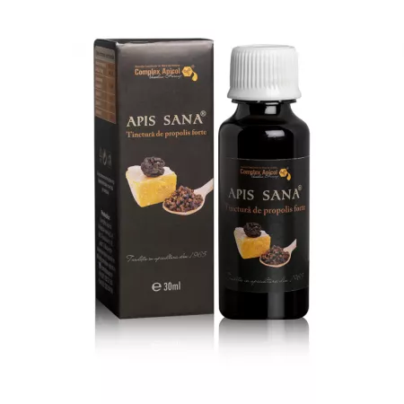 Suplimente Alimentare - Tinctura de propolis 30% Apis Sana, 30 ml
