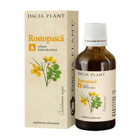 Protectie si Detoxifiere Hepatica - Tinctură de rostopască Dacia Plant 50 ml