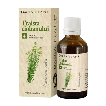 Multivitamine si minerale adulti - Tinctura de traista ciobanului 50 ml Dacia Plant